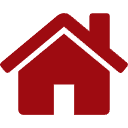 Red home icon