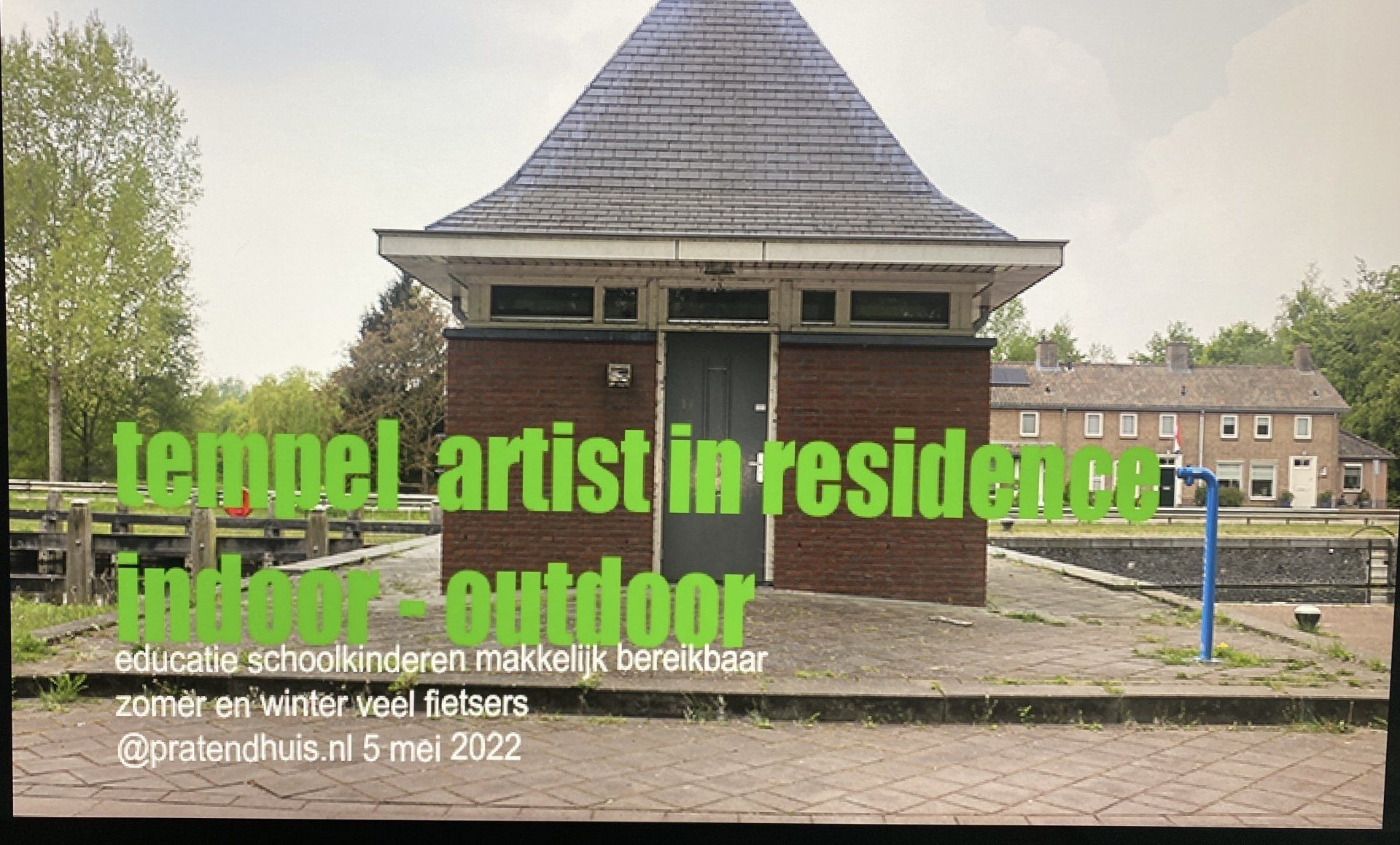 indoor en outdoor project brugwachters huis
