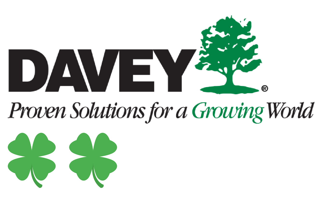 The logo for davey provides proven solutions for a growing world.