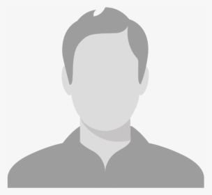 A gray silhouette of a man without a face