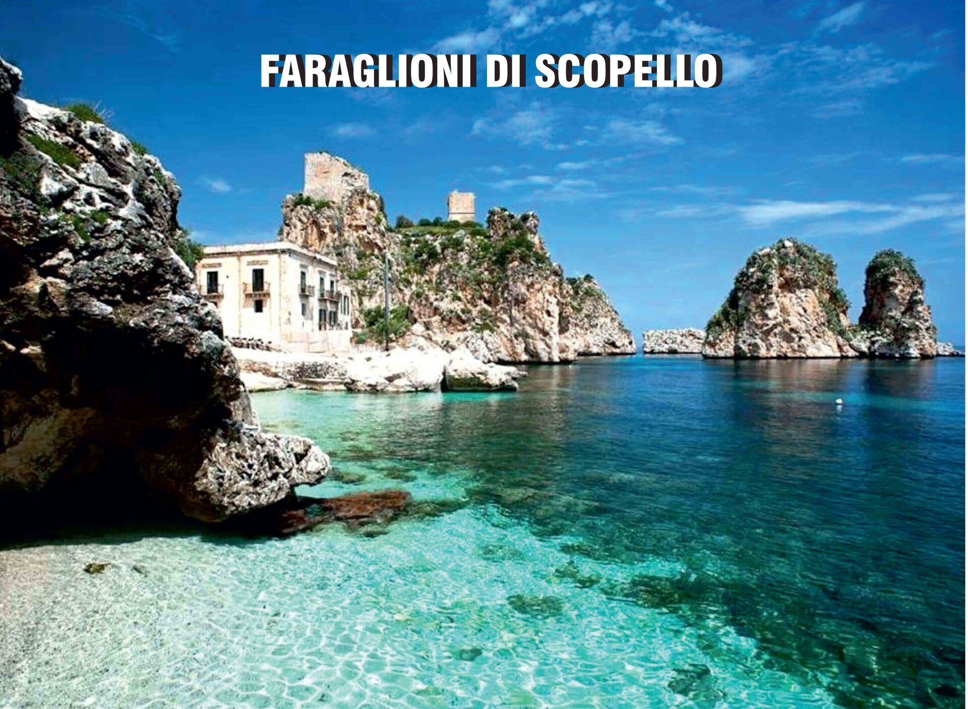 Faraglioni di Scopello noleggio barche