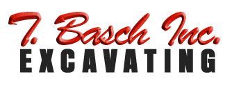 T. Basch Inc. Excavating logo