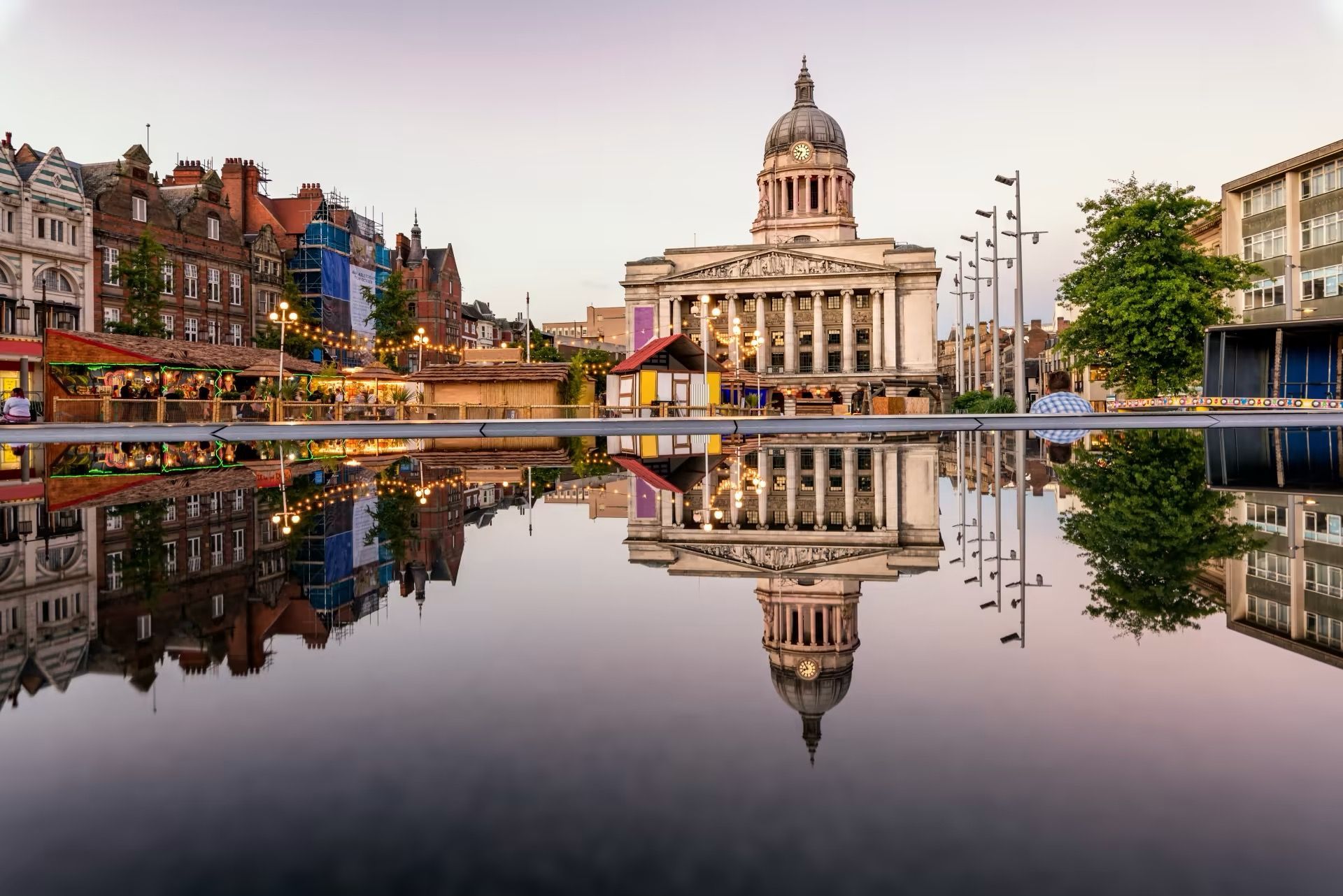 City Centre of Nottingham