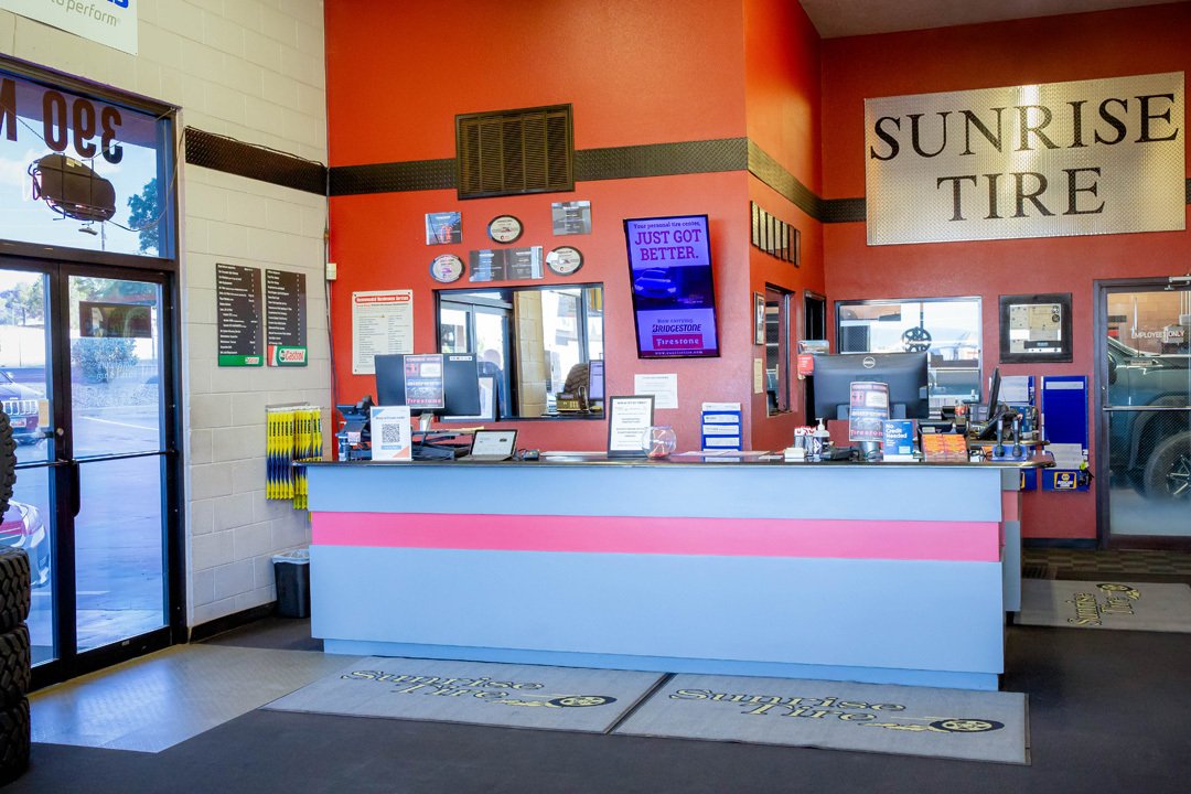 Around The Shop Tire Sales Sunrise Tire St. UT