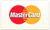 MasterCard logo with overlapping red and orange circles and white text