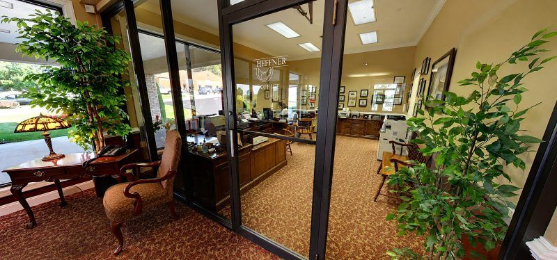 Modern funeral home office interior. Dallastown, PA Funeral Home and Cremations