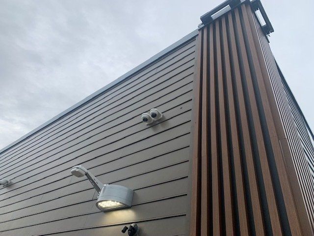 A building with video surveillance in Hamilton, OH