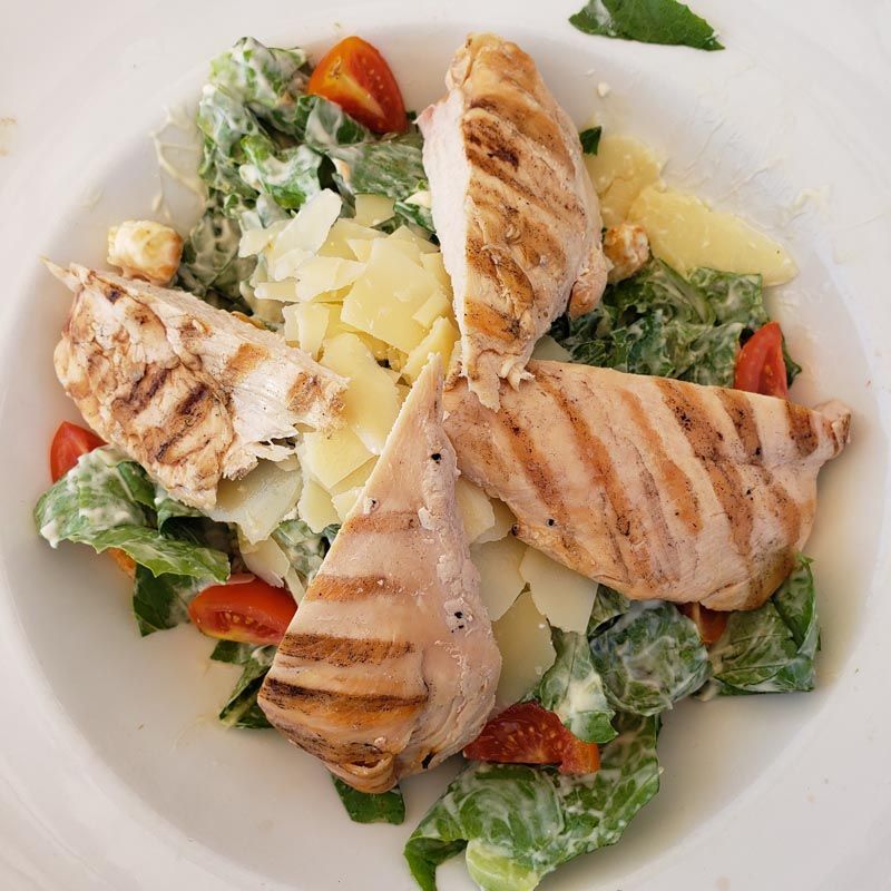chicken caesar salad