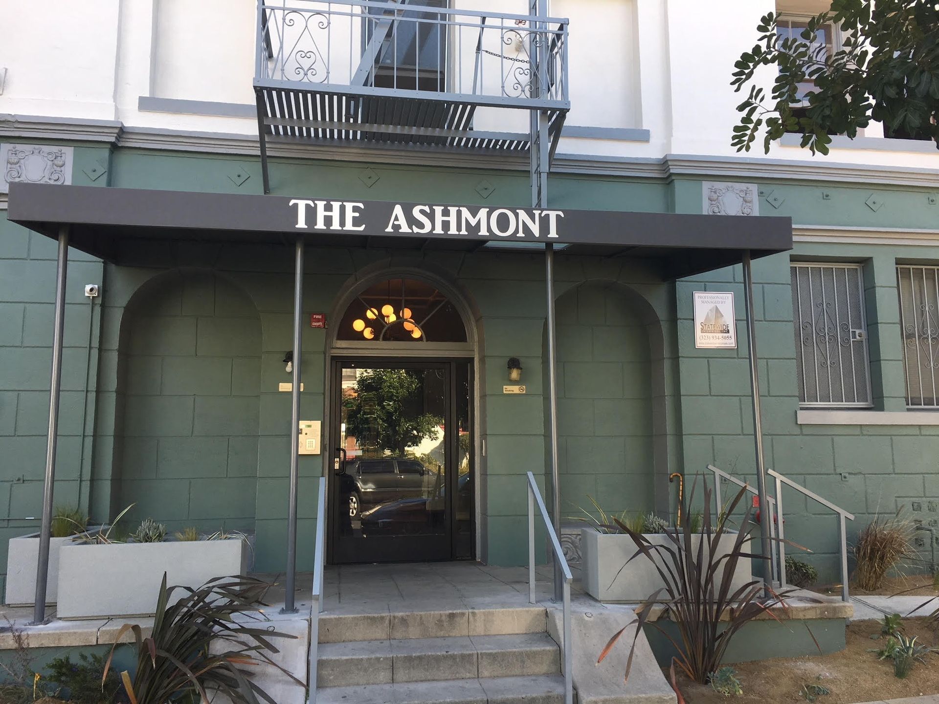 Entrance to 
