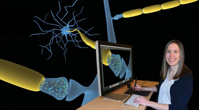Karen Thiebes scientific illustrator and graphic designer photo