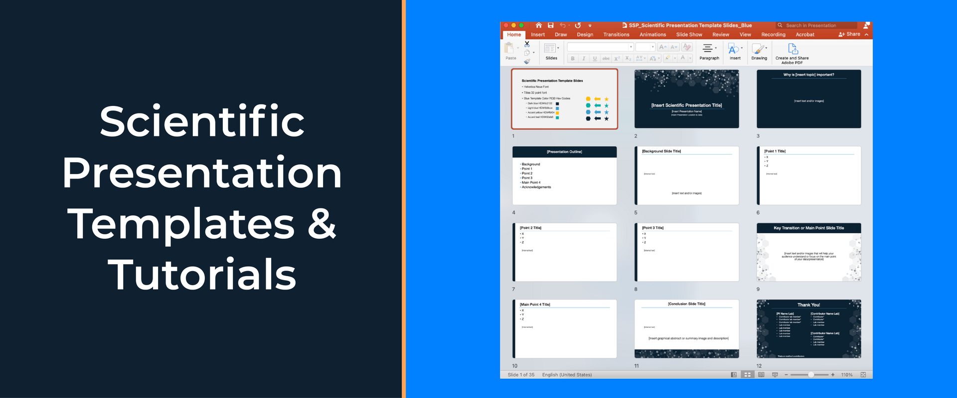 Sign up for free templates Free Scientific Presentation Templates for Download