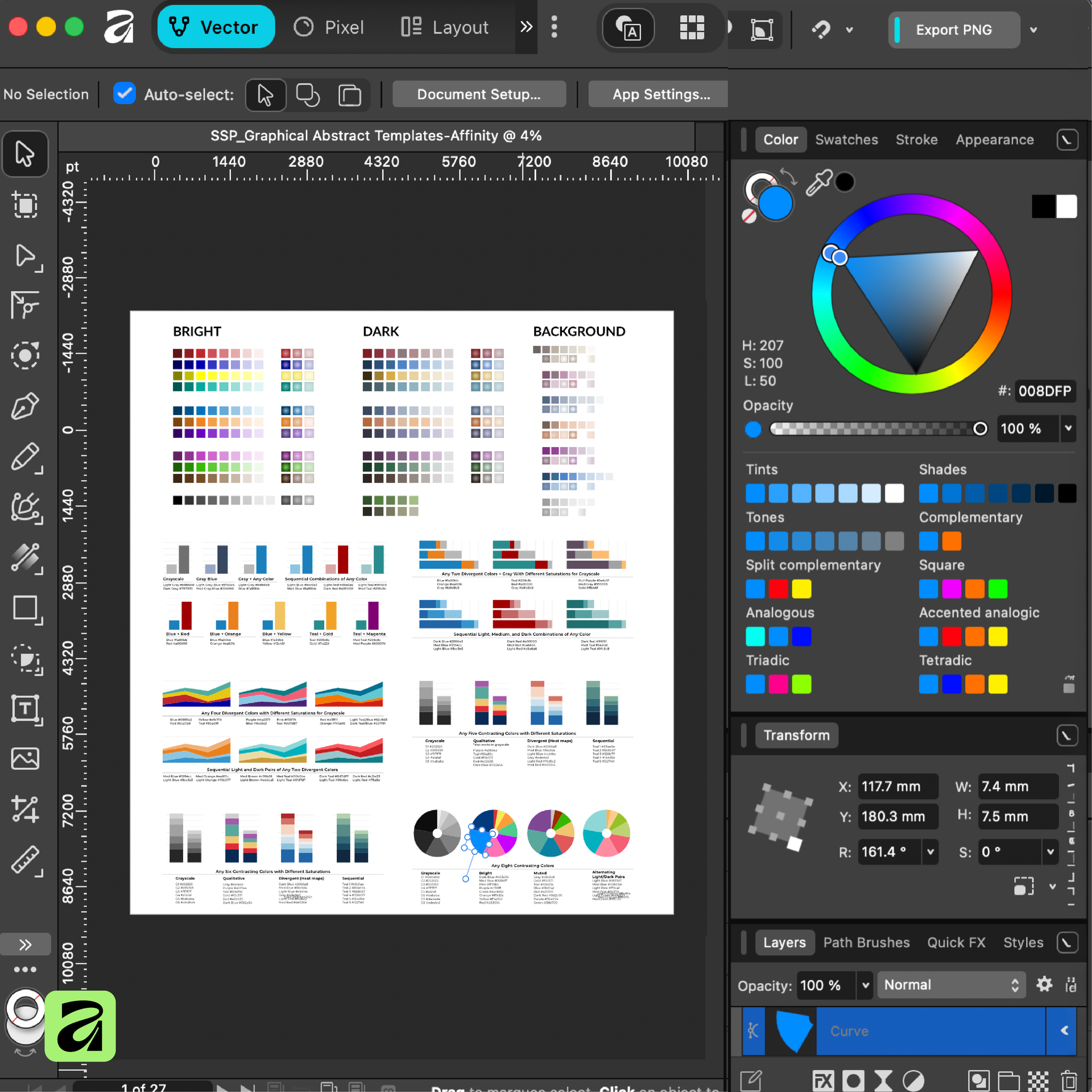 Color Palette and Figure Templates