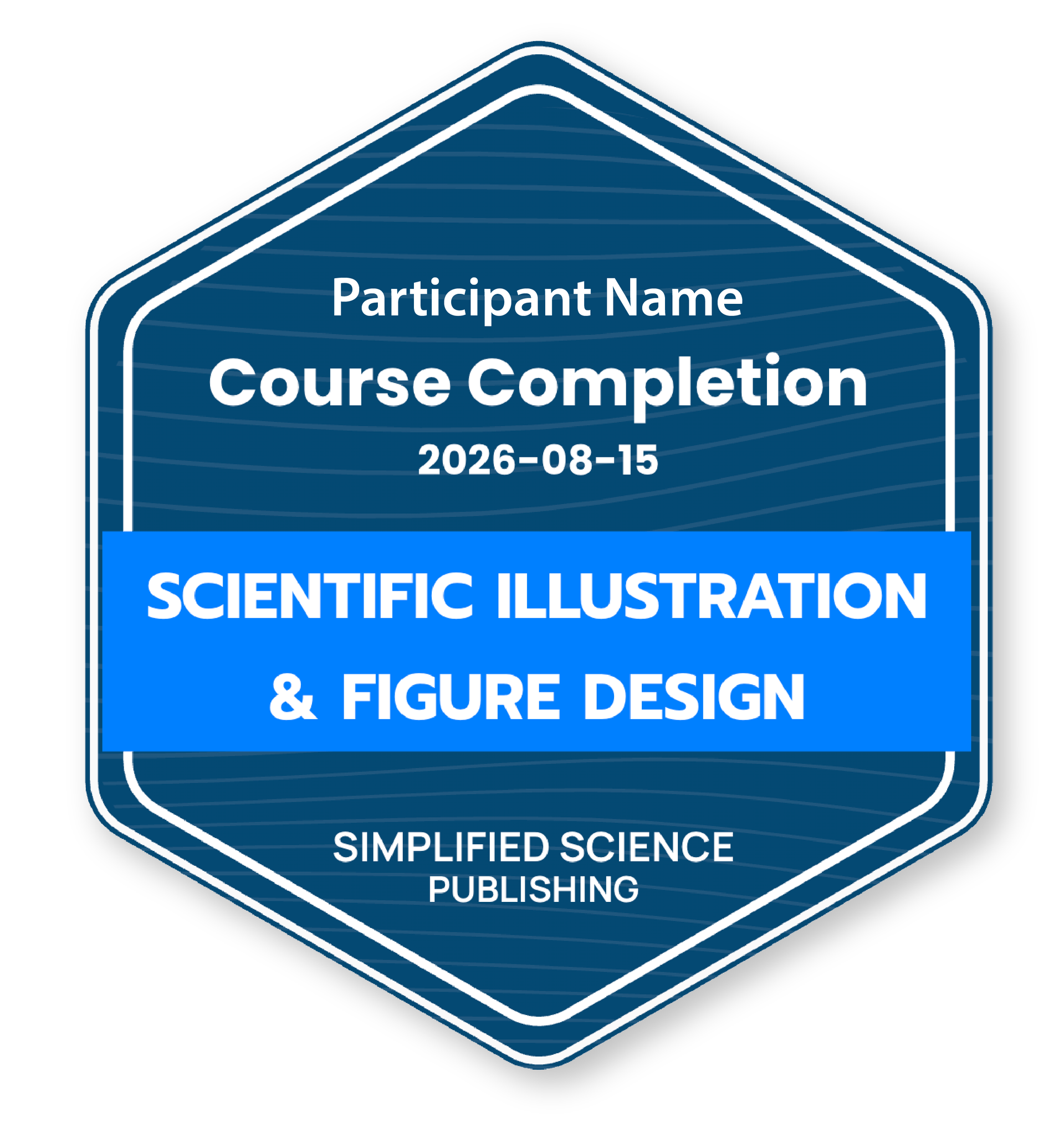 LinkedIn certification scientific illustration and figure design workshop example