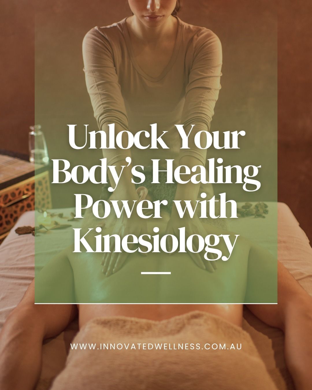 A Person Receiving a Massage in a Dim, Earthy-toned Room — Cathie Barnes Holistic Wellness in Yeppoon, QLD