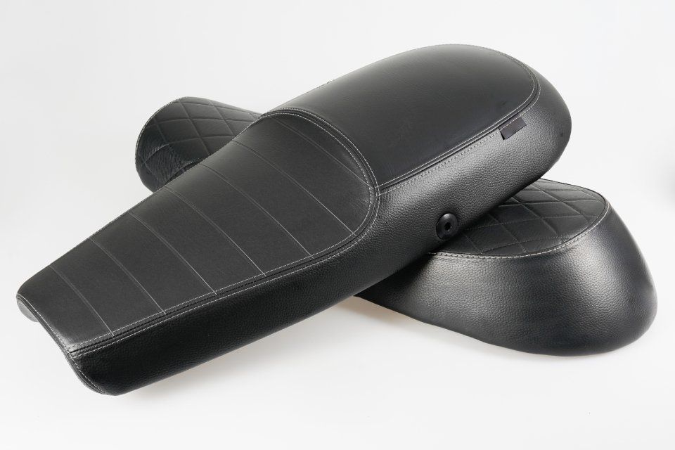 sella moto in pelle
