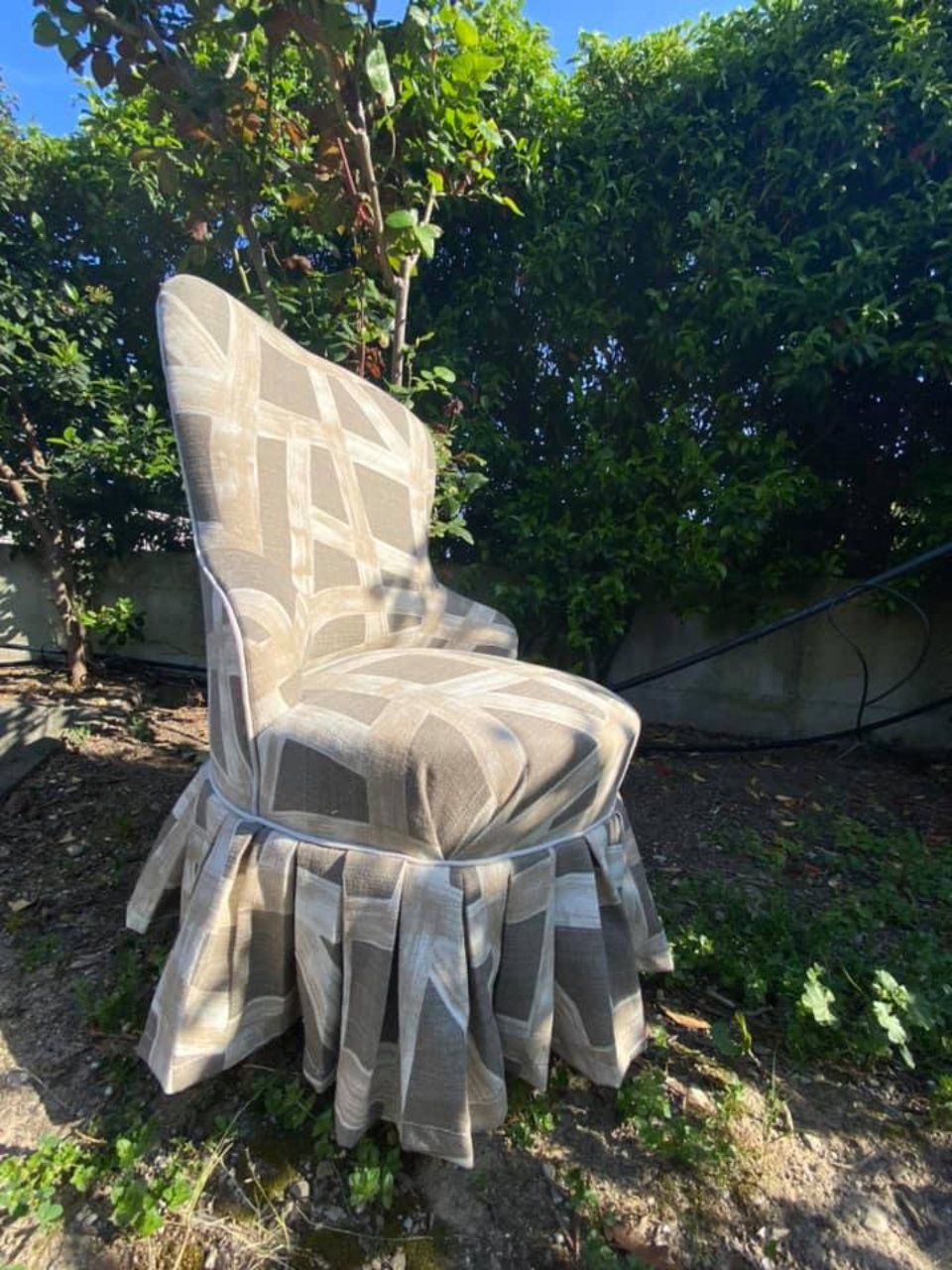 armchair after restyling
