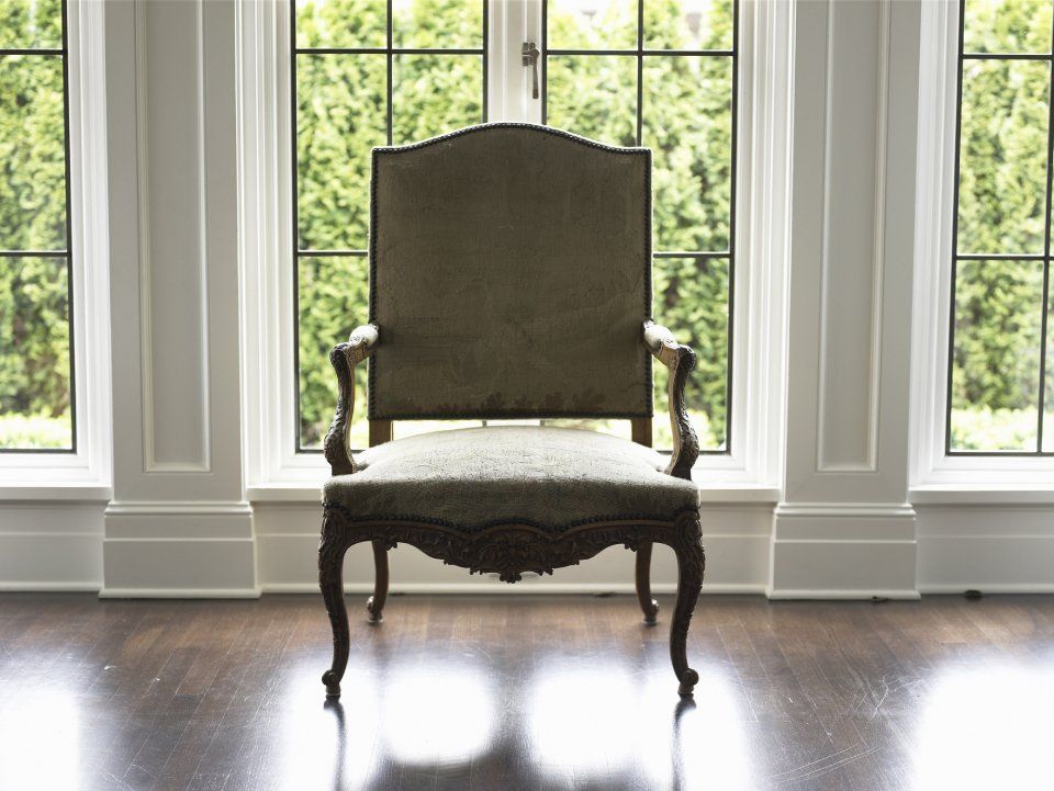 classic armchair after restyling