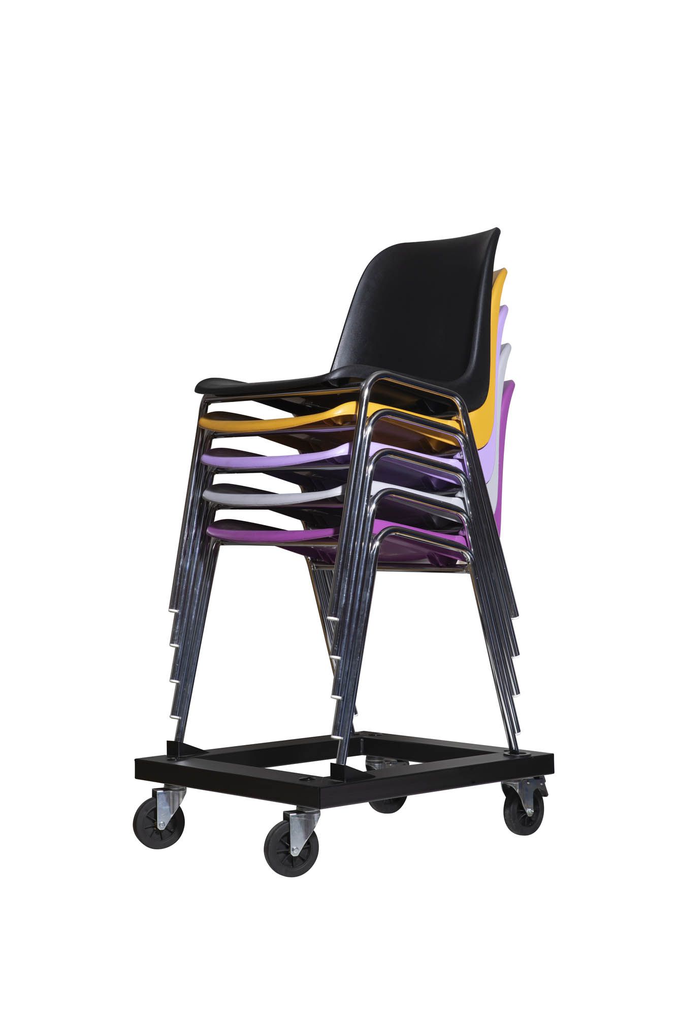 sedie impilabili in vari colori