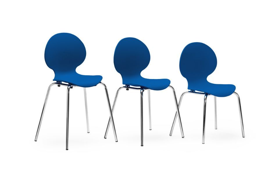 produzione sedie blu