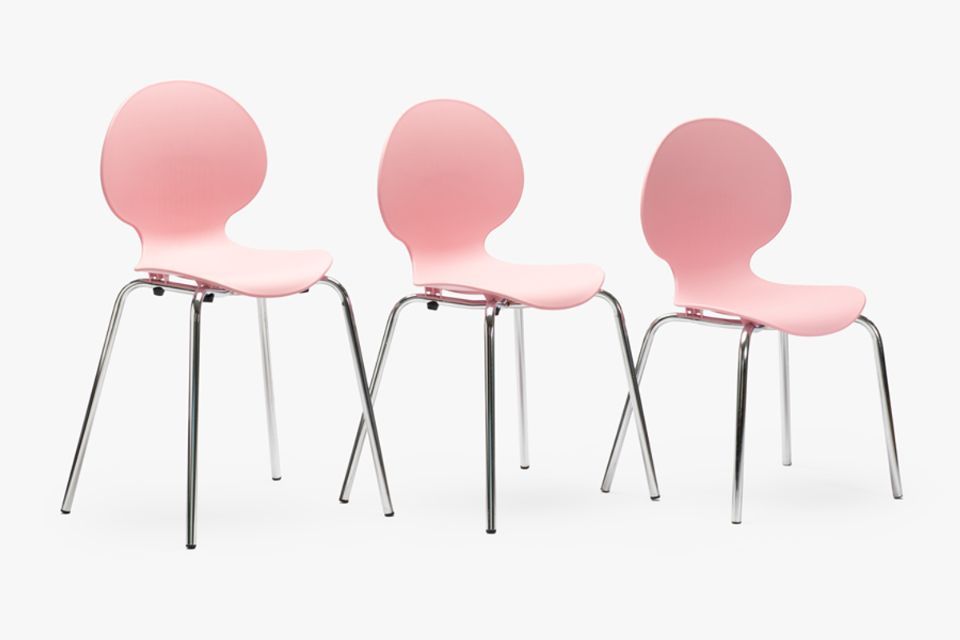 produzione sedie rosa