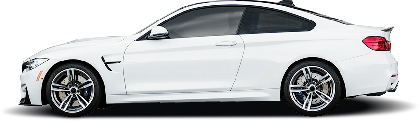 White BMW M4 coupe. | Madison Automotive