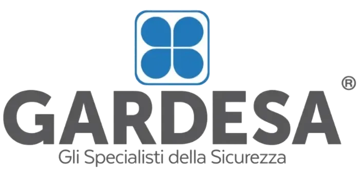 A logo for gardesa gli specialisti della sicurezza