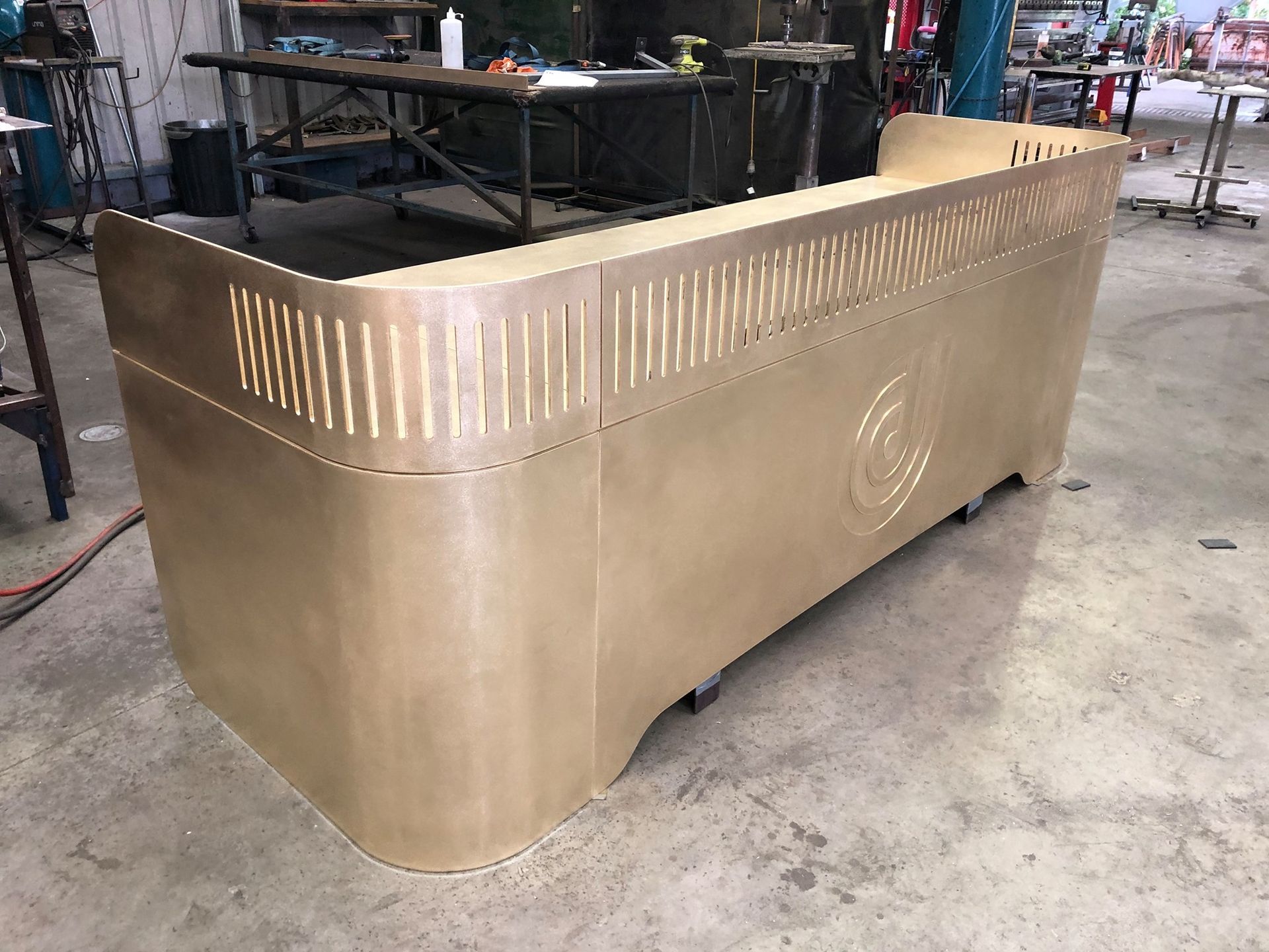 Decorative Metal Leaves — Brass Fabrication in Molendinar, QLD