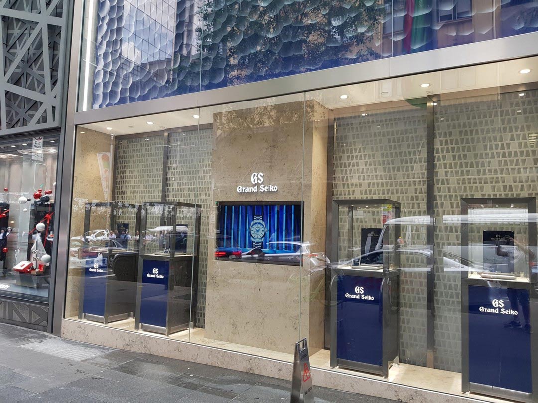 Grand Seiko Shop — Metal Fabrication in Sydney, NSW