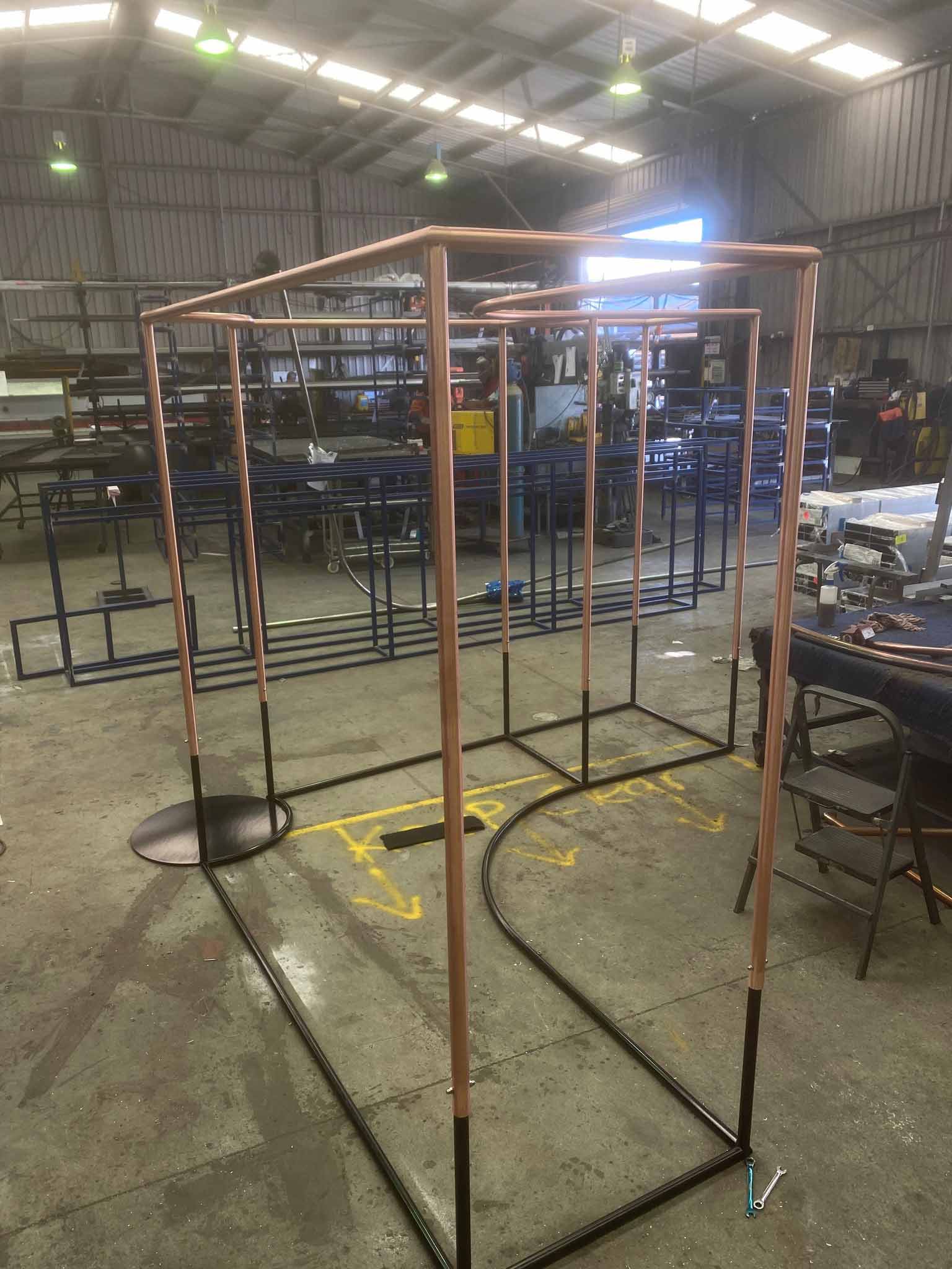 Commercial Copper Frame — Metal Fabrication in Melbourne, VIC
