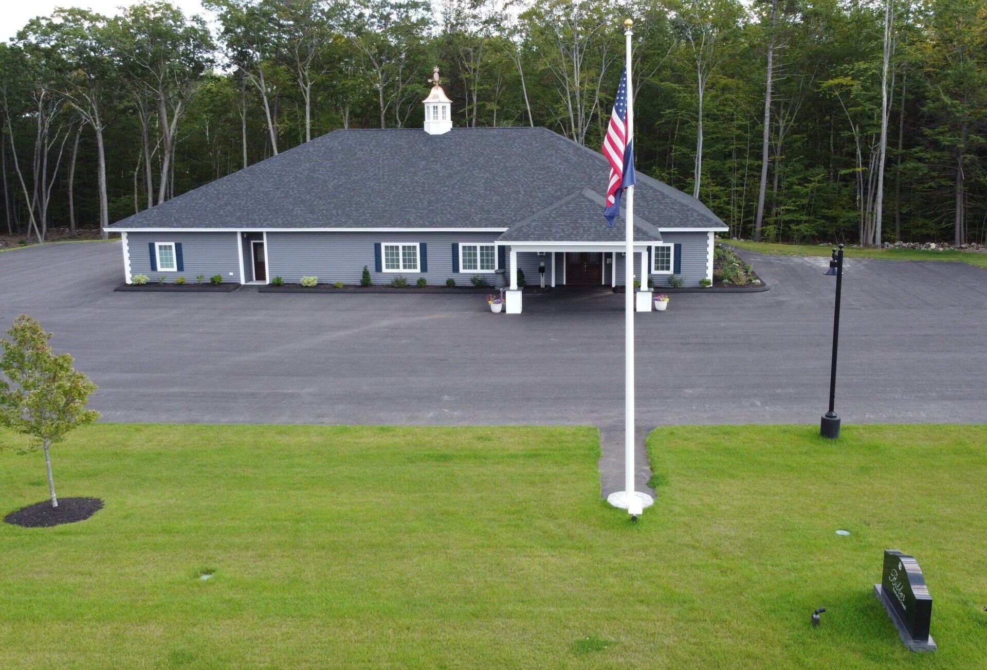 Exterior of Bibber Memorial Chapel - Berwick location
