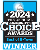 2024 the official community 's choice awards best of b-town winner 2024 the official community 's choice awards best of b-town winner