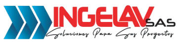 Logo de INGELAV S.A.S., soluciones eléctricas y electromecánicas