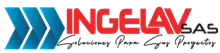 Logo de INGELAV S.A.S., soluciones eléctricas y electromecánicas
