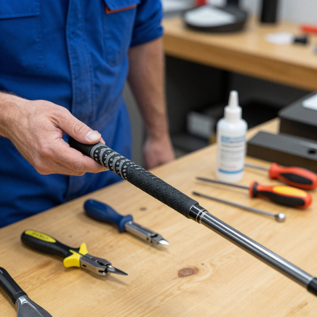 Club repair and regripping