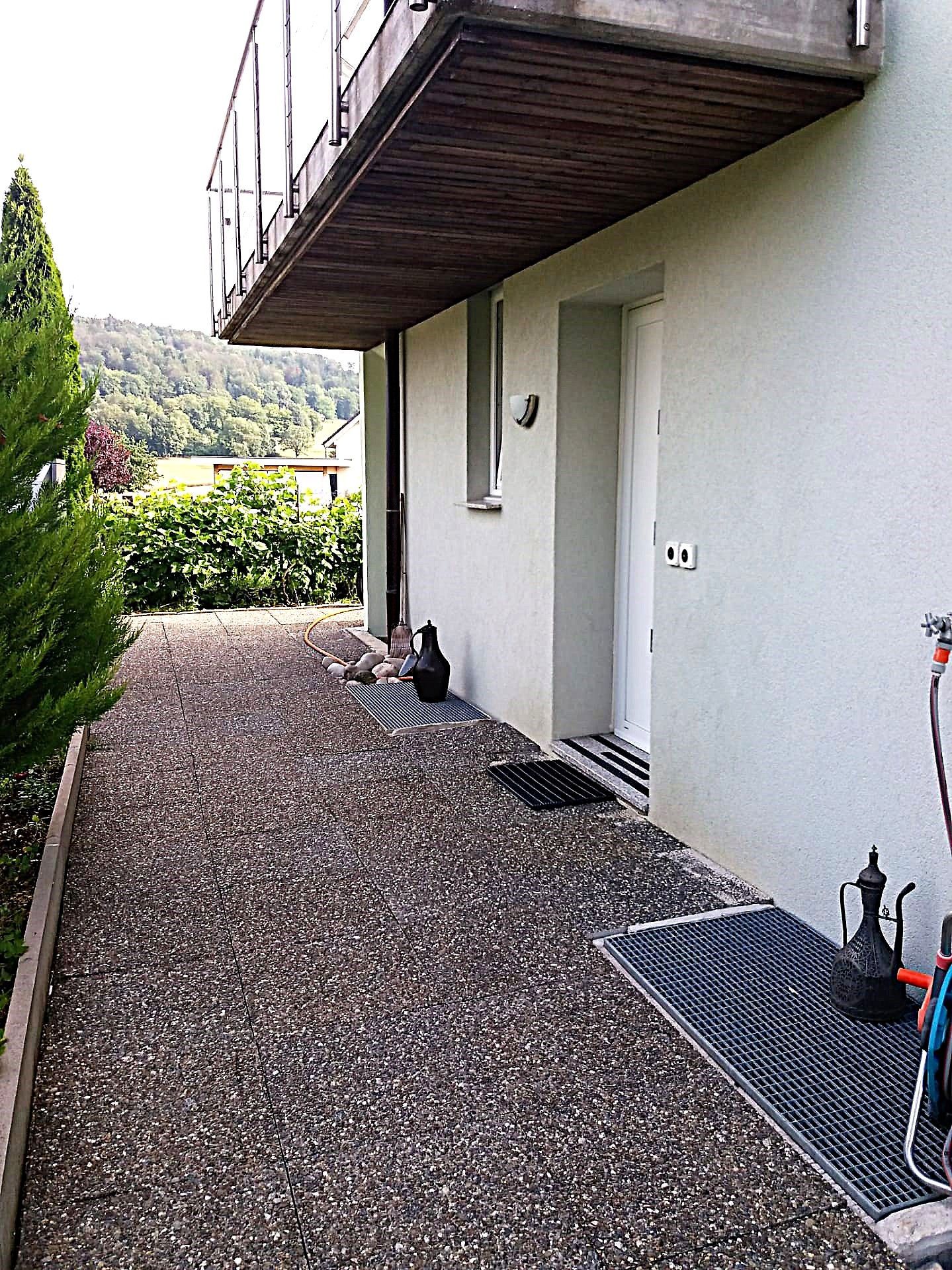 Appartement loué rez-de-chaussée