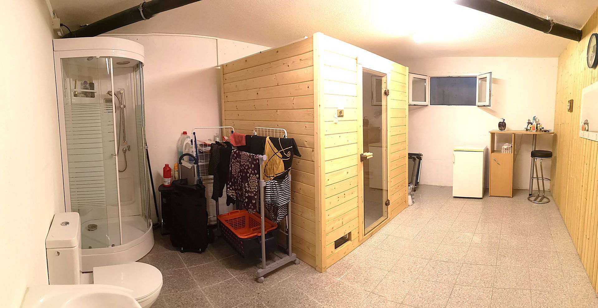 Sous-sol sauna propriétaire