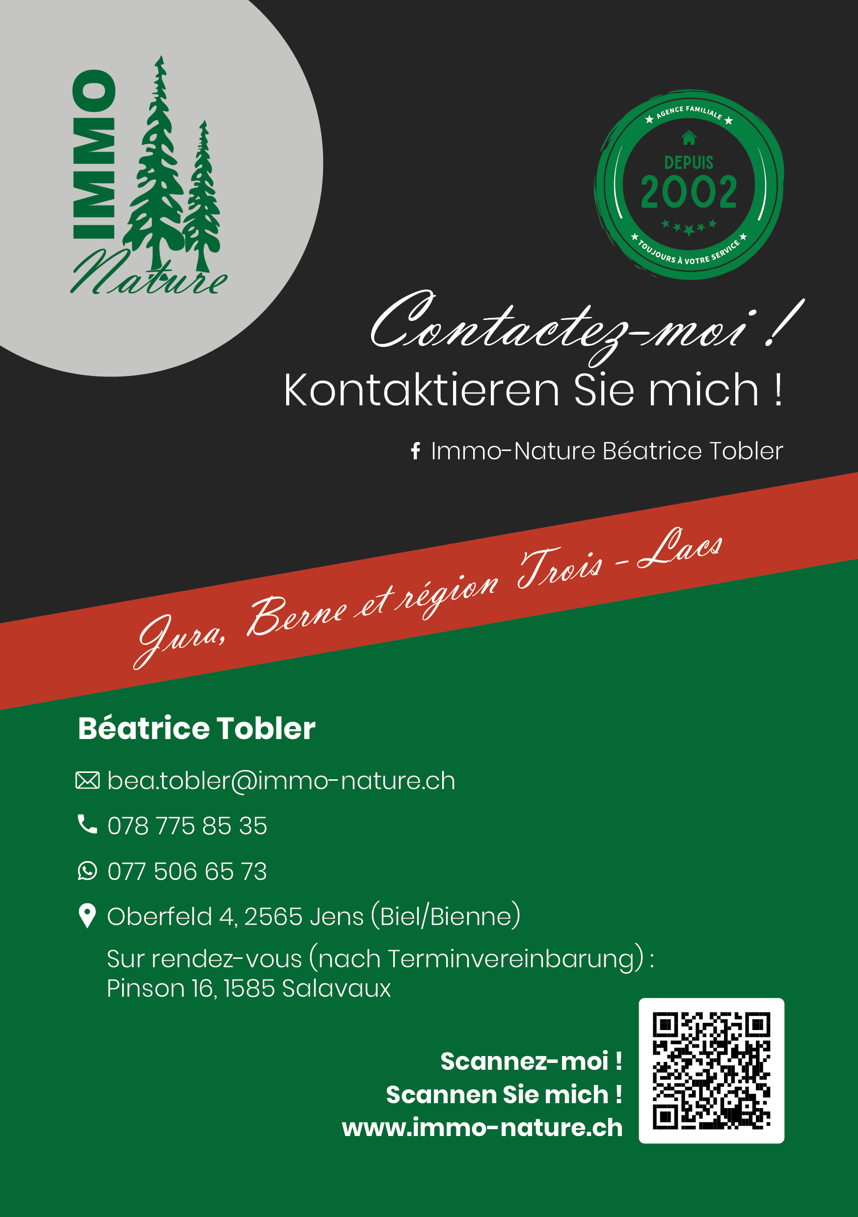 Immo nature flyer verso