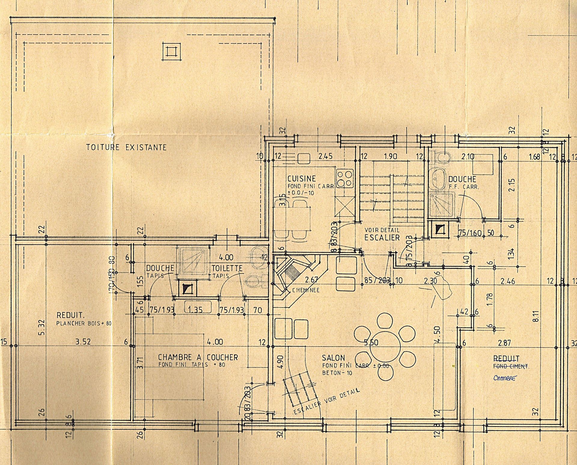 Plan 1er étage