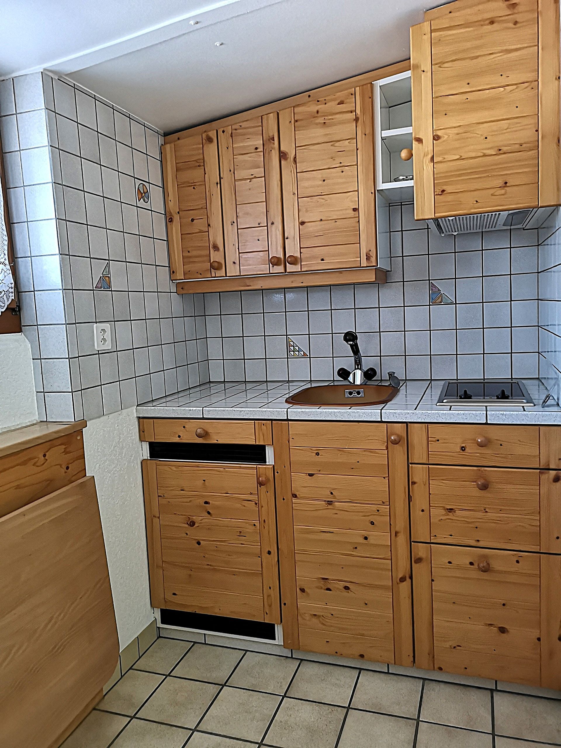 Rez-de-chaussée studio cuisine