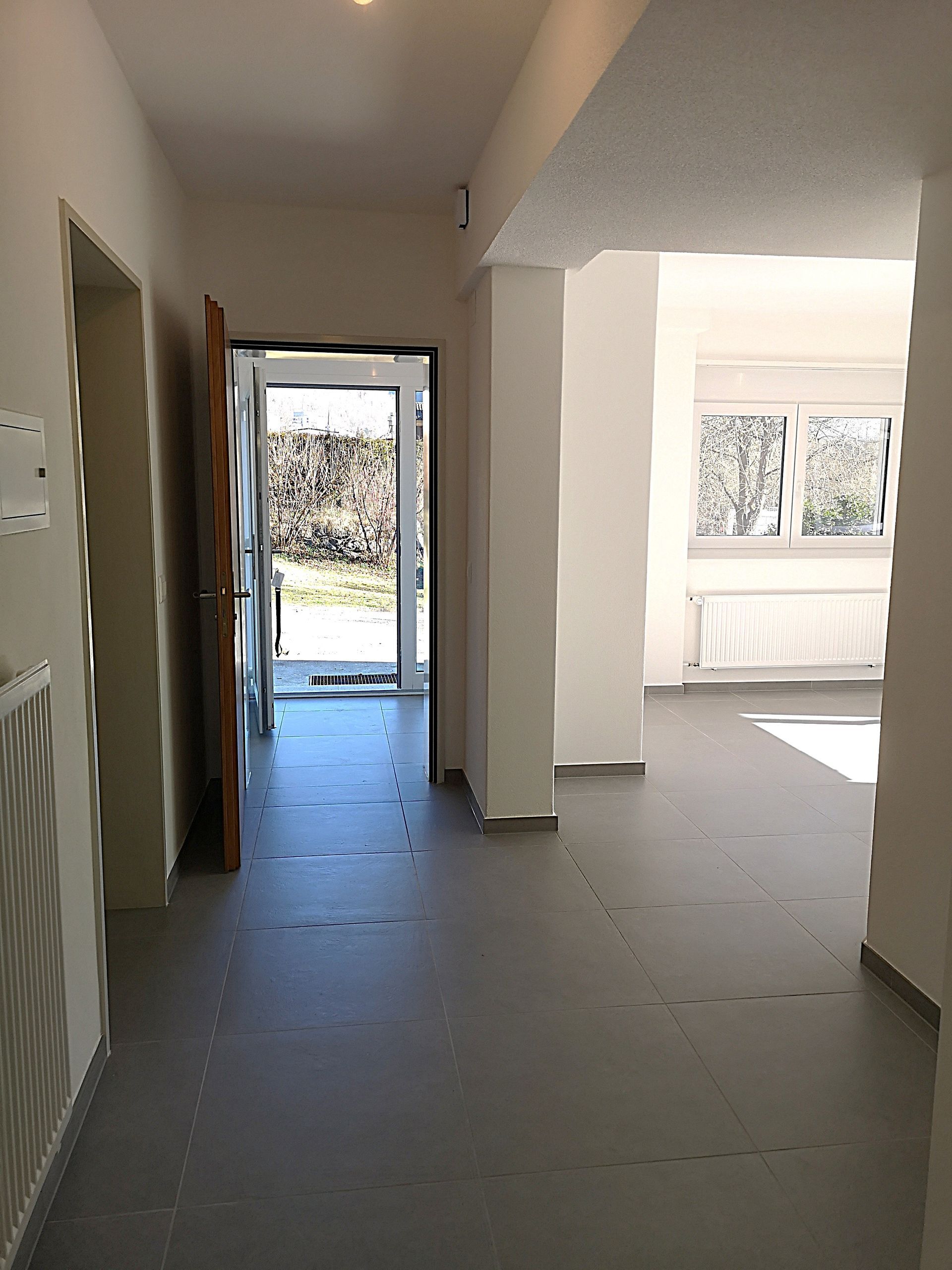 Entrée, corridor et salon