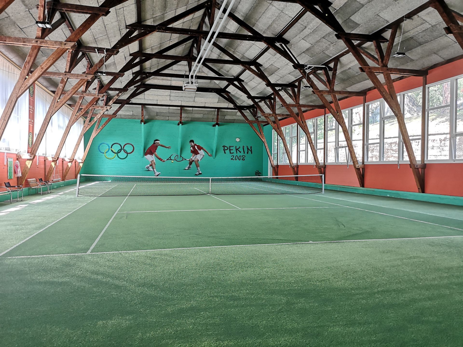 Halle de tennis
