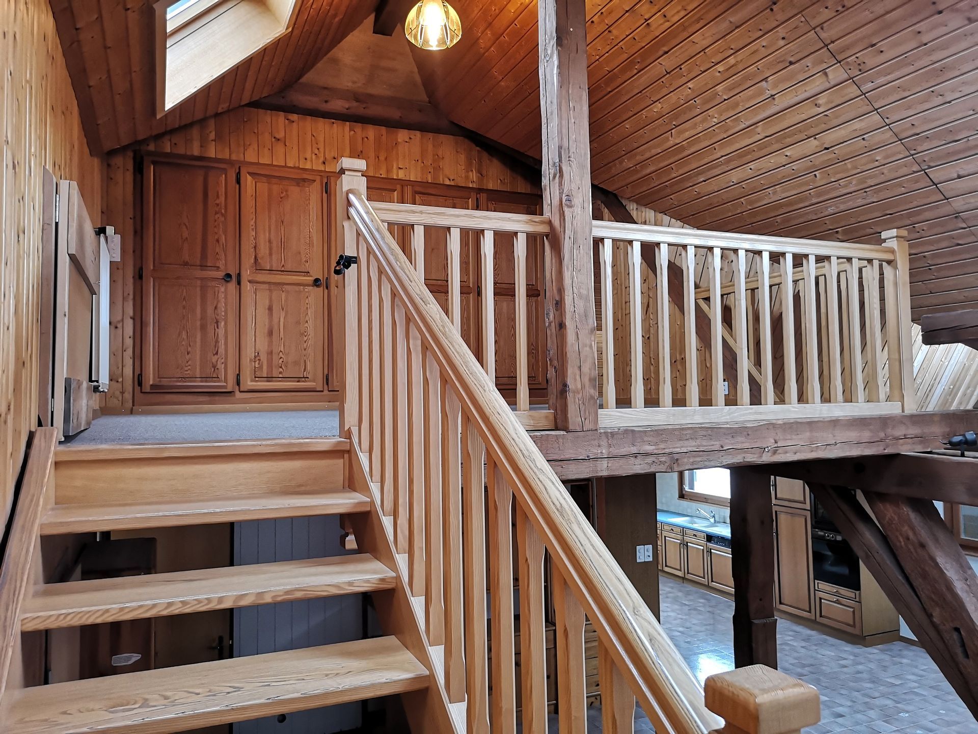 Duplex partie haute mezzanine