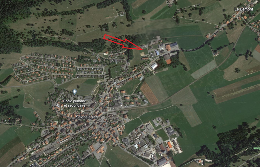 Vue satellite