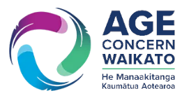 Age Concern Waikato Trust logo