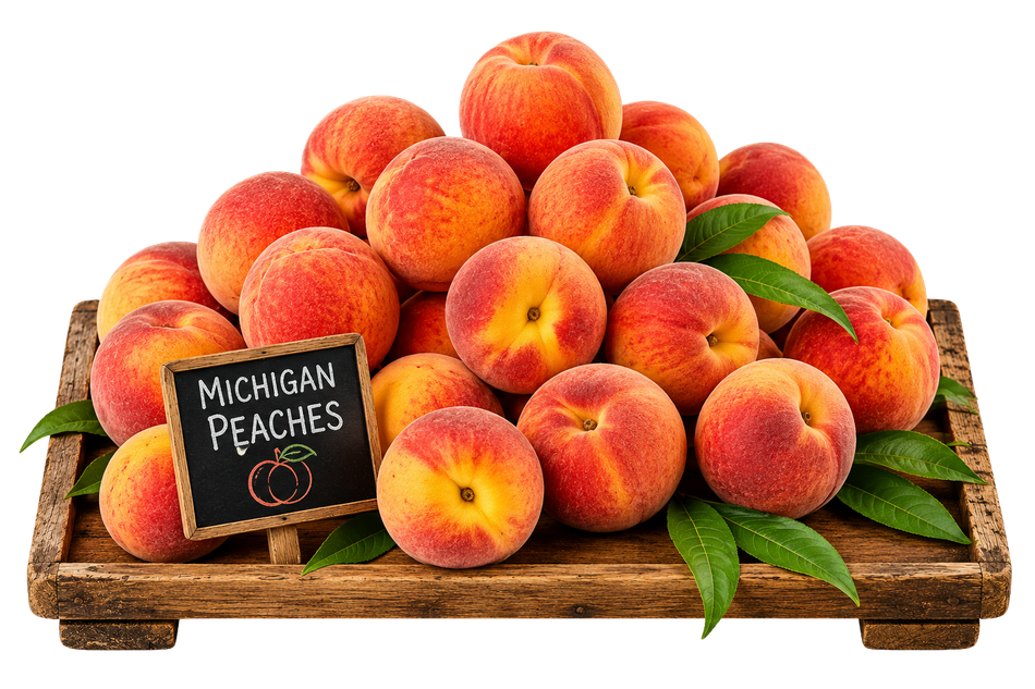 Michigan Peaches are here!
