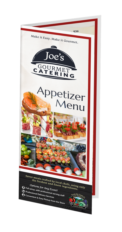 Appetizer Menu