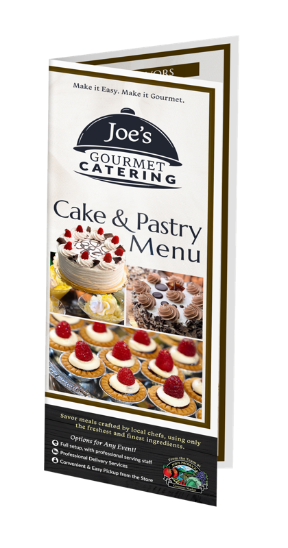 Cake & Pastry Menu