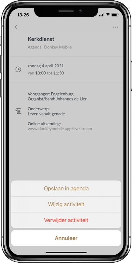 screenshot kerkapp