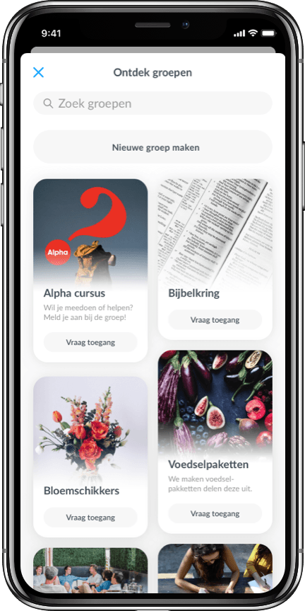 kerk app screenshot