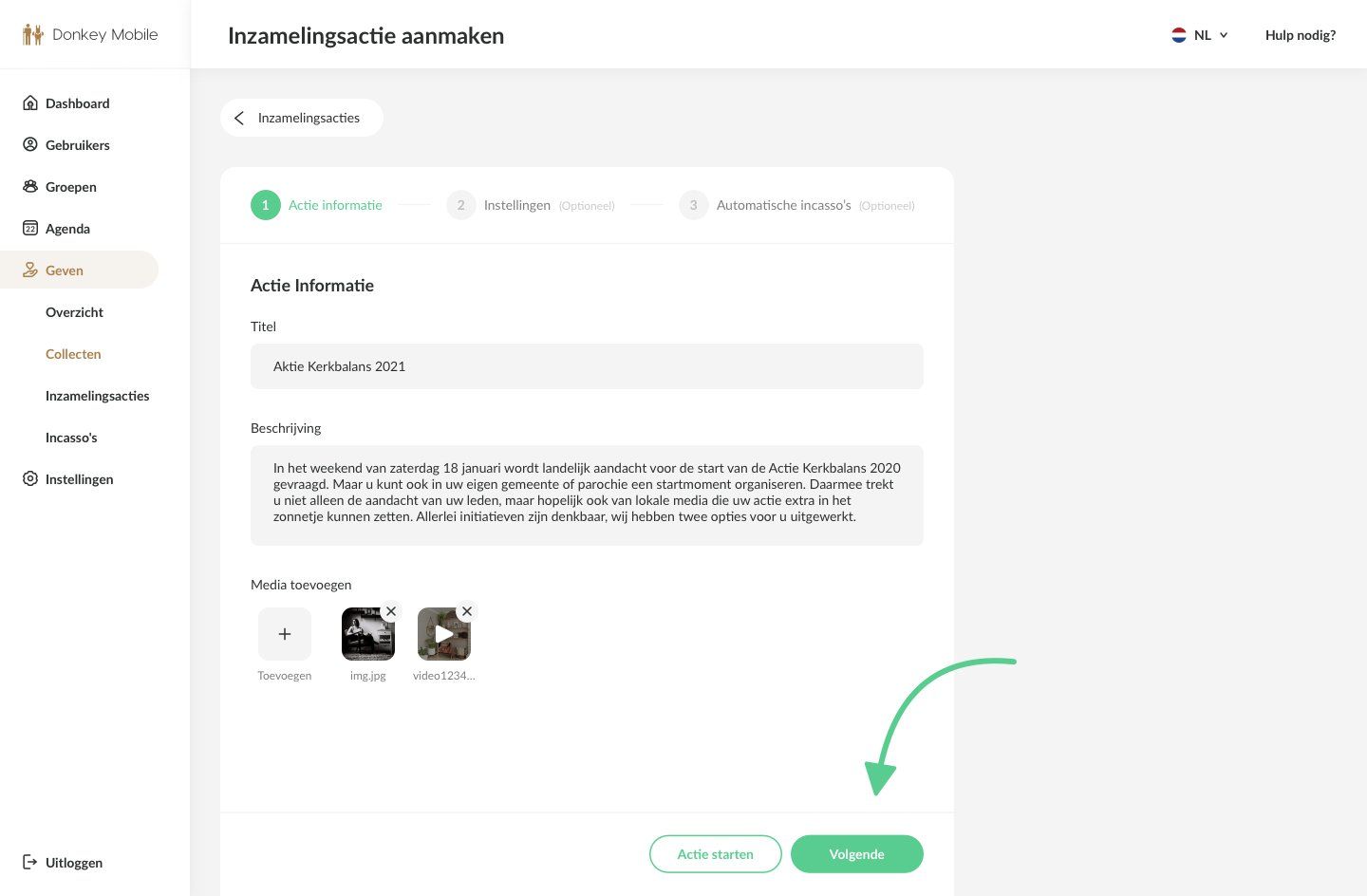 screenshot kerkapp